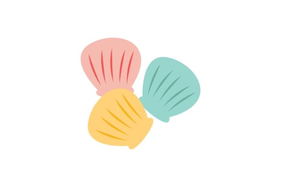 Decorative Beach Shells Graphics Freebies