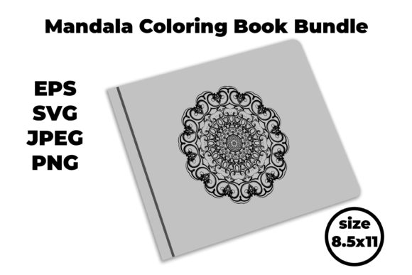 Decorative Mandala Pattern Coloring Page: Graphics & Coloring Pages Amp
