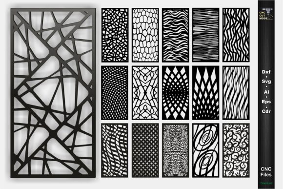 Decorative Panel Graphics for Crafts