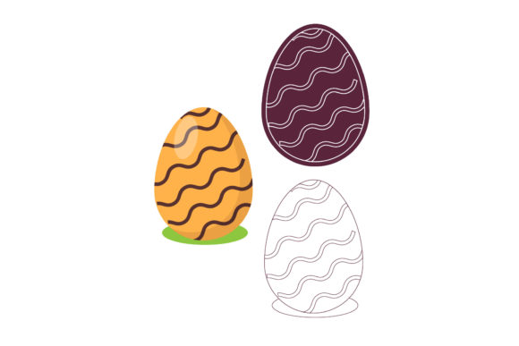 Easter Egg Icon Decorative Collections: Graphics & Icons