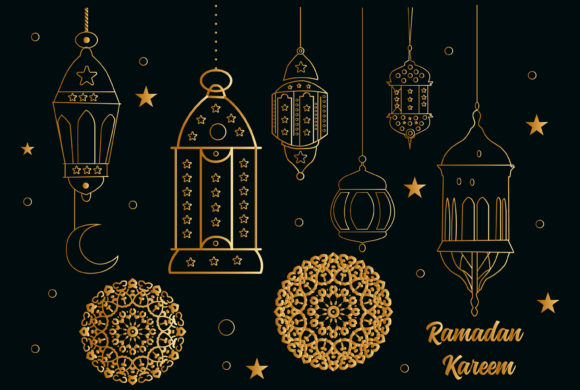 Elegant Ramadan Kareem Decorative