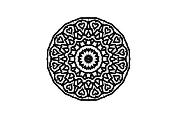Icon Decorative Mandala Wedding Graphics Freebies