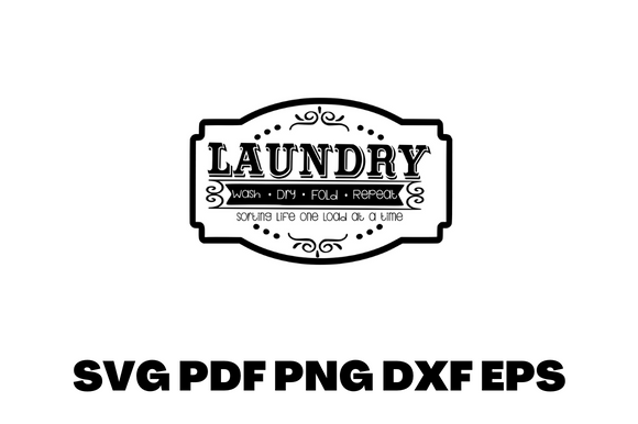 LAUNDRY DECORATIVE FRAME: Graphics for Crafts-Driven Branding