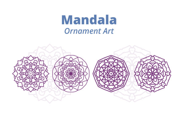 Mandala Decorative Pattern Collections: Graphics & Patterns for Editorial Impact