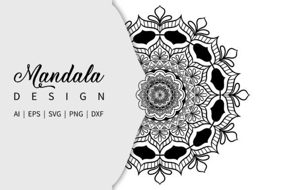 Mandala for Henna Graphics: Coloring Pages Amp Ornament