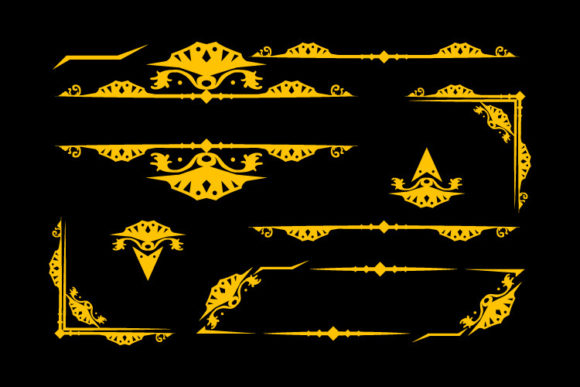 Ornamental Decorative Art Design: Graphics & Graphic Templates