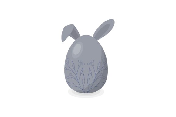 Purple Easter Decorative Graphics Freebies