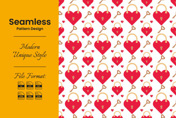 Valentine Decorative Seamless Pattern: Graphics & Patterns for Real Publishing